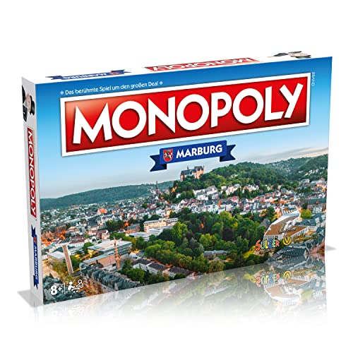 Winning Moves - Monopoly - Marburg - Gesellschaftsspiele - Alter 8+ - Deutsch von Winning Moves