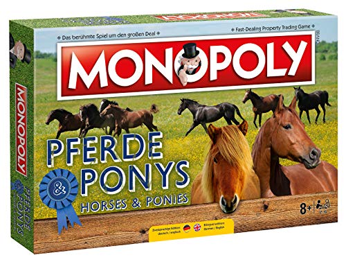 Monopoly Pferde und Ponys Edition Gesellschaftsspiel Brettspiel Spiel von Winning Moves