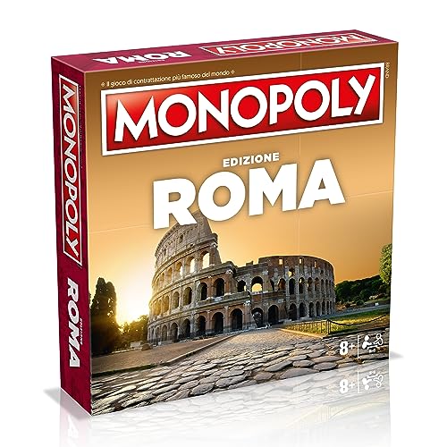 Winning Moves Monopoly Rome City Brettspiele Erwachsene Brettspiele Brettspiele Kinder Brettspiele für 2 2 bis 6 Personen ab 8 Jahren Winning Moves Monopoly Rome City Brettspiele Erwachsene Brettspiele Brettspiele Kinder Brettspiele für 2 2 bis 6 Personen ab 8 Jahren von Winning Moves