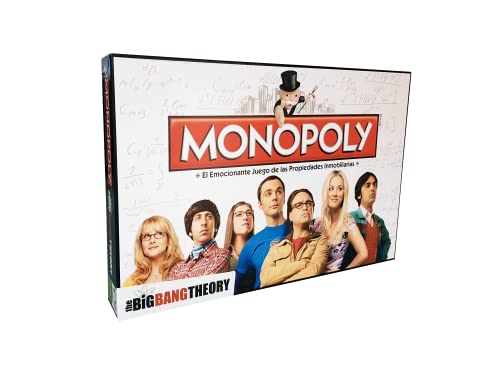Winning Moves Monopoly The Big Bang Theory (Edition in Spanisch), Bunt von Winning Moves