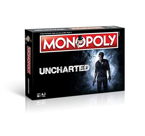 Winning Moves Monopoly Uncharted - Brettspiel für 2-6 Spieler ab 8 Jahren von Winning Moves