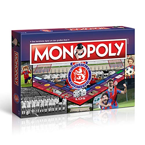 Winning Moves Monopoly Wuppertaler SV WSV Fußball Spiel Gesellschaftsspiel Brettspiel von Winning Moves