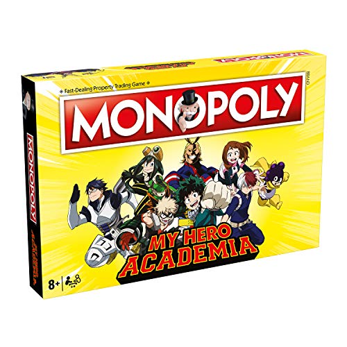 Winning Moves My Hero Academia Monopoly Brettspiel, englische Ausgabe, Familienbrettspiel für 2–6 Spieler ab 8 Jahren Winning Moves My Hero Academia Monopoly Brettspiel, englische Ausgabe, Familienbrettspiel für 2–6 Spieler ab 8 Jahren von Monopoly