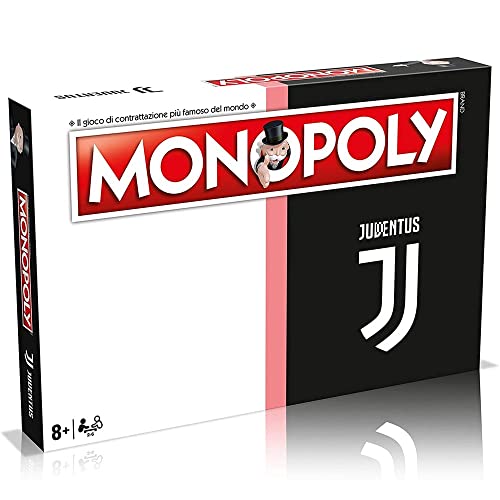 Winning Moves - National Soccer Club Monopoly Juventus Refresh 2020, Mehrfarbig, 38003 von Winning Moves