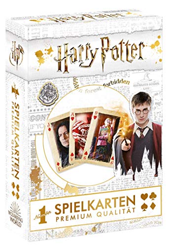Winning Moves - Number 1 Spielkarten - Harry Potter - Harry Potter Fanartikel - Alter 6+ von Winning Moves