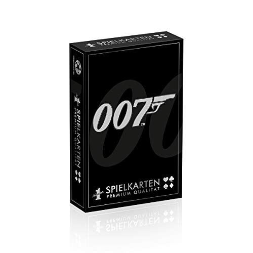 Winning Moves 63773 Number 1 Spielkarten - James Bond Zubehör von Winning Moves