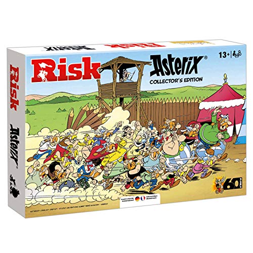 Risiko Asterix - Limited Collector Edition | Das beliebte Familienspiel und Gesellschaftsspiel für Erwachsene und Kinder - Ab 13 Jahren für 2-5 Spieler von Winning Moves