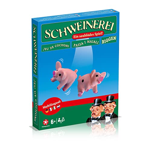 Winning Moves - Schweinerei (Neue Box) - Das Partyspiel für Kinder, Familien und Erwachsene - Alter 8+ - Deutsch von Winning Moves