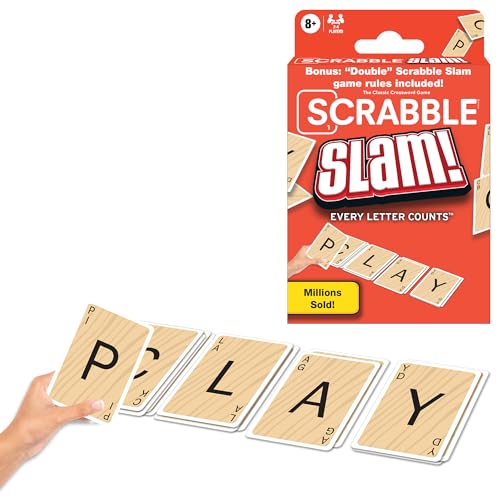 Winning Moves Scrabble-Kartenspiel - Every Letter Counts - Kartenspiel für 2-4 Spieler ab 8 Jahren von Winning Moves