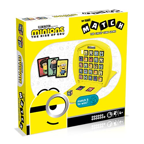 Winning Moves - Match - Minions 2 - Würfelspiel mit den Minions - Alter 4+ - Multilingual von Top Trumps