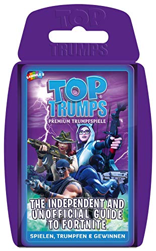 Winning Moves - TOP TRUMPS - The Independent and Unofficial Guide to Fortnite Kartenspiel - Fortnite Karten - Alter 14+ - Deutsch, Trumpfspiel von Winning Moves