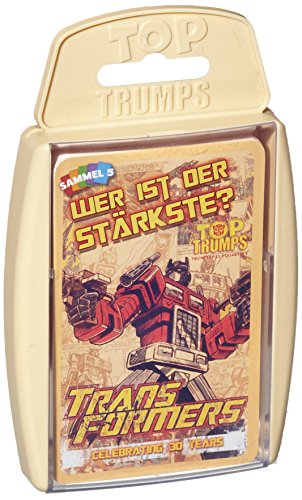 Winning Moves - TOP TRUMPS - Transformers Retro - Transformers Merch - Alter 8+ - Deutsch von Winning Moves