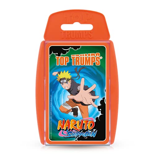 Winning Moves - Top Trumps – Naruto Shippuden – Kartenspiel – Gesellschaftsspiel – französische Version von Winning Moves