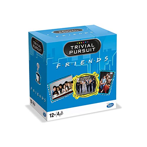 TRIVIAL Pursuit Friends – Reiseformat – Gesellschaftsspiel – französische Version von Winning Moves