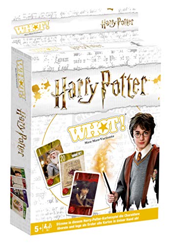 Winning Moves - WHOT! - Harry Potter - Harry Potter Fanartikel - Alter 5+ - Deutsch von Winning Moves