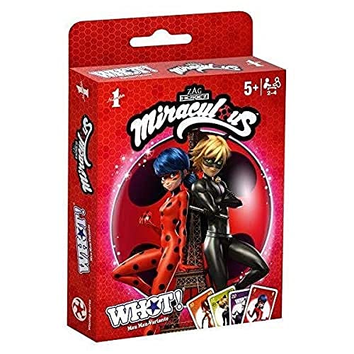 Winning Moves - WHOT! - Miraculous - Miraculous Fanartikel - Alter 5+ - Deutsch von Winning Moves