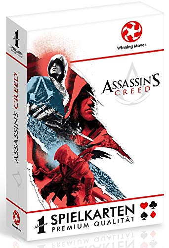 Winning Moves 30546 Number 1 Spielkarten - Assassins Creed, Kartenspiel von Winning Moves