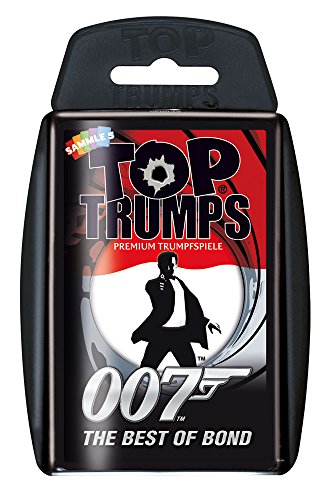 Winning Moves WIN62257 - Top Trumps: 007 Best of Bond, Kartenspiel von Winning Moves