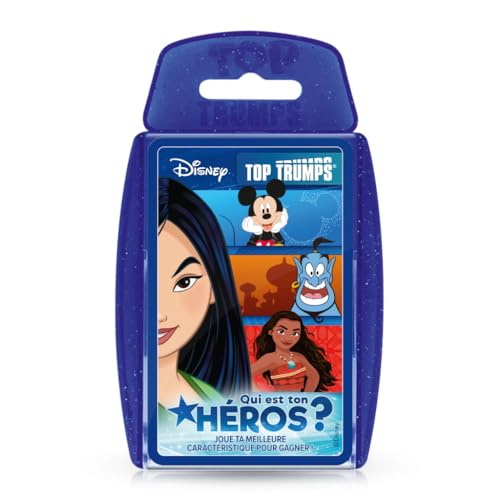 Winning Moves WM00537-FRE-6 Top Trumps Disney Brettspiel Kartenspiel Battle Game Französische Version Winning Moves WM00537-FRE-6 Top Trumps Disney Brettspiel Kartenspiel Battle Game Französische Version von Winning Moves