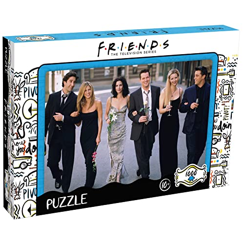 Winning Moves WM01041-ML1-6 FRIENDS-BANQUET-1000 Pieces Friends Puzzles, Multicolor von Top Trumps
