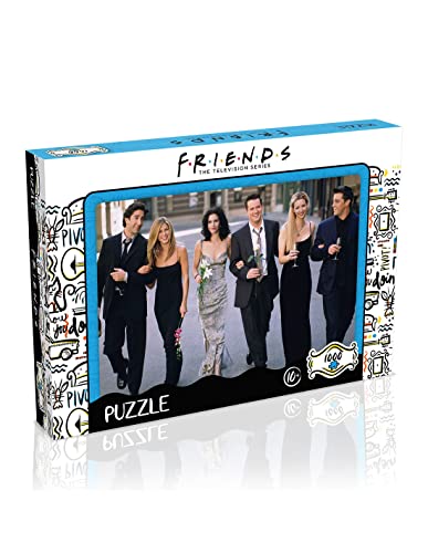 Winning Moves WM01041-ML1-6 FRIENDS-BANQUET-1000 Pieces Friends Puzzles, Multicolor von Top Trumps