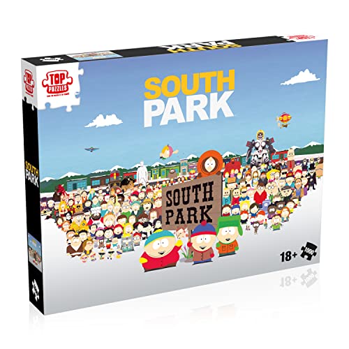 Winning Moves WM03171-ML1-6 South Park Puzzle Teile, Mehrfarbig, 1000 Pzs von Winning Moves