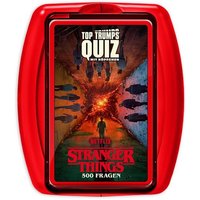 Winning Moves WM04651GER6 - Top Trumps Quiz Stranger Things von Winning Moves