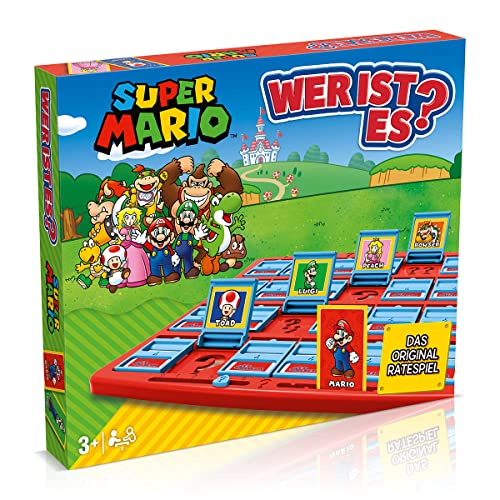 Winning Moves - Wer ist es? - Super Mario - Super Mario Fanartikel - Alter 3+ - Deutsch von Winning Moves