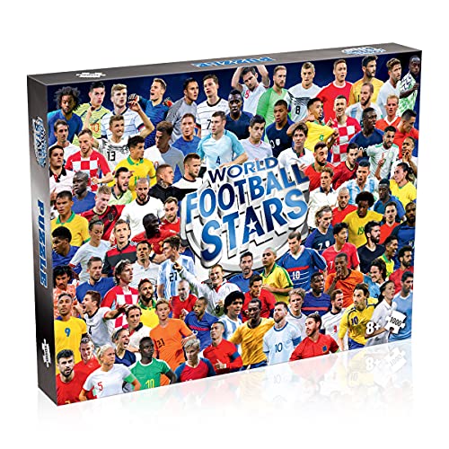 World Football Stars 1000 Piece Jigsaw Puzzle Game World Football Stars 1000 Piece Jigsaw Puzzle Game von Winning Moves