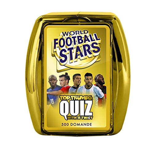 World Football Stars Top Trumps Quiz Game - Italian Edition World Football Stars Top Trumps Quiz Game - Italian Edition von Winning Moves