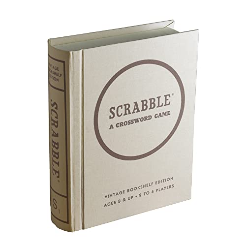 Scrabble Linen Book Vintage Edition Board Game von WS Game Company