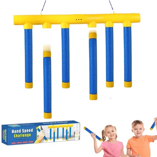Catching Sticks Spiel, Fangen Sie den Stick Spiel, Trainingsspielzeug, Drop It Catch It Win It Reaktionsspiel, Multifunktionales Falling Sticks Spiel Spielzeug für Kinder Erwachsene Geburtstag Catching Sticks Spiel, Fangen Sie den Stick Spiel, Trainingsspielzeug, Drop It Catch It Win It Reaktionsspiel, Multifunktionales Falling Sticks Spiel Spielzeug für Kinder Erwachsene Geburtstag von Winnsell