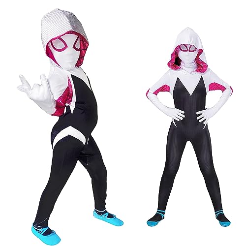 Kostüm Kinder, Cosplay Kostüme Bodysuit für Jungen, 3D Anime Anzug Jumpsuit für Junge Halloween Karneval Cosplay von Winric