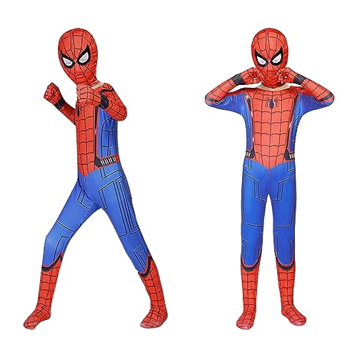 Kostüm Kinder, Cosplay Kostüme Bodysuit für Jungen, 3D Anime Anzug Jumpsuit für Junge Halloween Karneval Cosplay von Winric