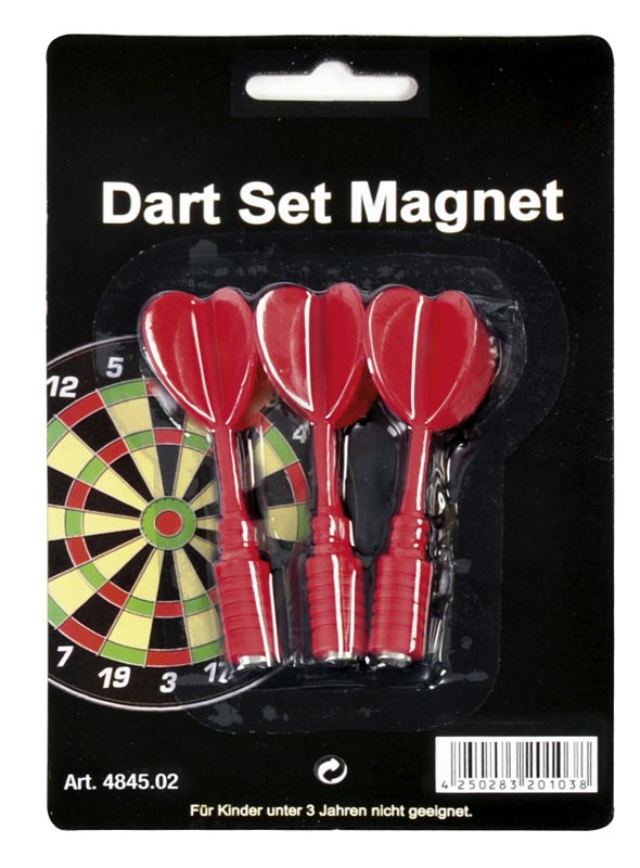Ersatzpfeile für Magnet-Dartboard rot von Winsport