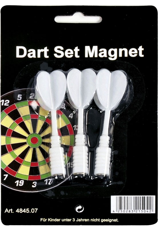 Ersatzpfeile für Magnet-Dartboard weiss, 3er-Set von Winsport