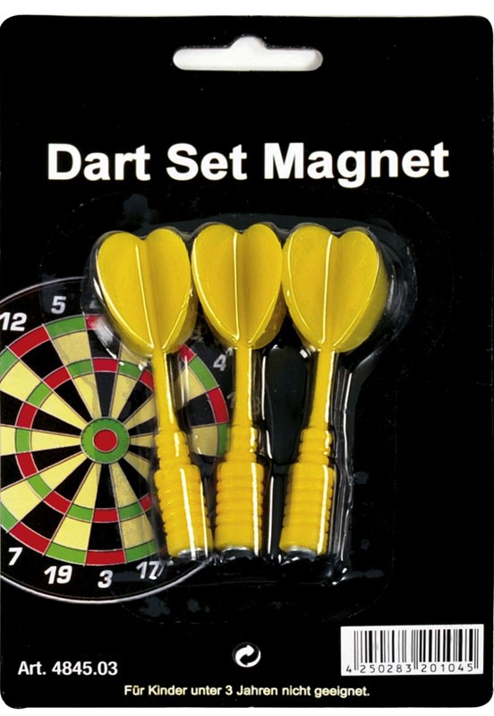 Magnet-Dartboard Ersatzpfeile gelb von Winsport