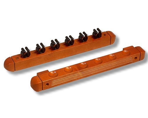 Wandhalter Antik braun für 6 Queues Wandhalter Antik braun für 6 Queues von Winsport