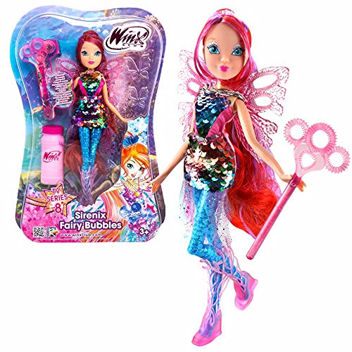 Winx Club Bloom | Sirenix Fairy Bubbles Puppe Fee 28 cm von Winx Club