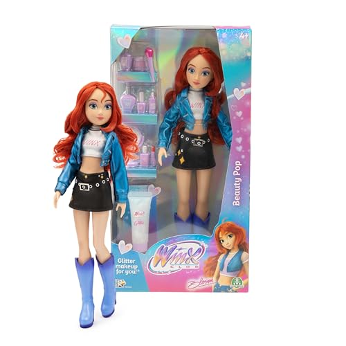 Winx Club Beauty Pop Doll – Bloom with Fashion Concert Outfit & Glitter Gel – Fully Articulated Fairy Doll with Beauty Accessories – Official Toy for Girls – Ages 4+ Winx Club Beauty Pop Doll – Bloom with Fashion Concert Outfit & Glitter Gel – Fully Articulated Fairy Doll with Beauty Accessories – Official Toy for Girls – Ages 4+ von Winx