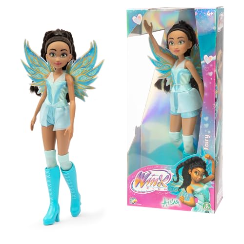 Winx Club Fairy Doll – Aisha with Glitter Wings & Poseable Joints – Transformation Outfit – Removable Accessories – Magical Fairy Toy for Girls – Official Winx Doll – Ages 4+ Winx Club Fairy Doll – Aisha with Glitter Wings & Poseable Joints – Transformation Outfit – Removable Accessories – Magical Fairy Toy for Girls – Official Winx Doll – Ages 4+ von Winx