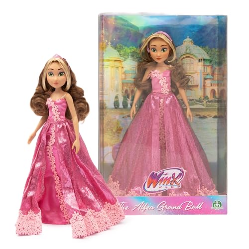 Winx Club Grand Ball Doll – Flora in Elegant Pink Gown with Tiara – Articulated Fashion Doll with Floral Details – Official Winx Toy for Girls – Collectible Fairy Doll for Ages 4+ Winx Club Grand Ball Doll – Flora in Elegant Pink Gown with Tiara – Articulated Fashion Doll with Floral Details – Official Winx Toy for Girls – Collectible Fairy Doll for Ages 4+ von Winx