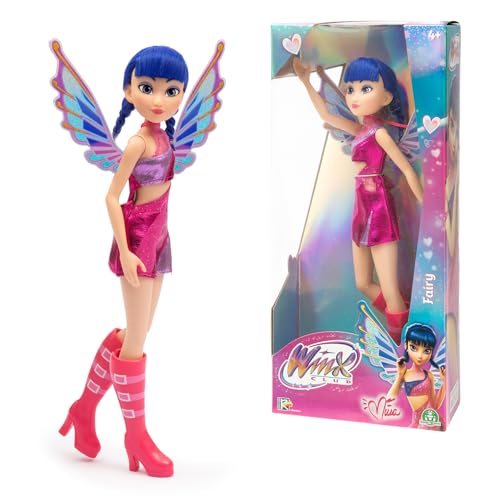 Winx Fairy Doll – Musa with Glitter Wings & Articulated Joints – Removable Fairy Accessories – Musical Transformation Look – Official Winx Club Toy for Girls – Ages 4+ Winx Fairy Doll – Musa with Glitter Wings & Articulated Joints – Removable Fairy Accessories – Musical Transformation Look – Official Winx Club Toy for Girls – Ages 4+ von Winx