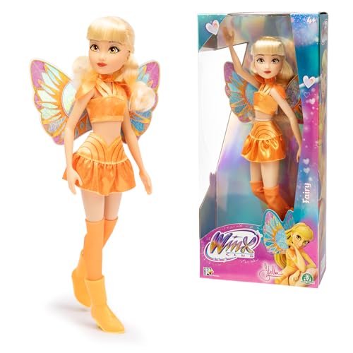 Winx Fairy Doll – Stella with Glitter Wings & Articulated Joints – Removable Fairy Accessories – Radiant Transformation Look – Official Winx Club Toy for Girls – Ages 4+ Winx Fairy Doll – Stella with Glitter Wings & Articulated Joints – Removable Fairy Accessories – Radiant Transformation Look – Official Winx Club Toy for Girls – Ages 4+ von Winx