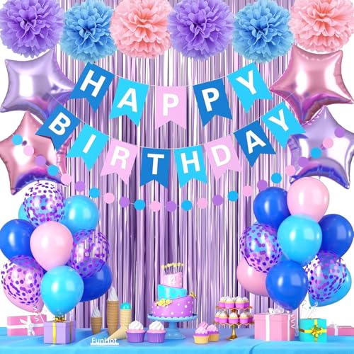 Stit Geburtstagsdeko, Kinder Party Deko 6 Jahre, 13 Stück Luftballons Geburtstag Geburtstagsdeko Kinder, Kindergeburtstag Luftballons für Junge und Mädchen Geburtstag Party Supplies von Wirhaut