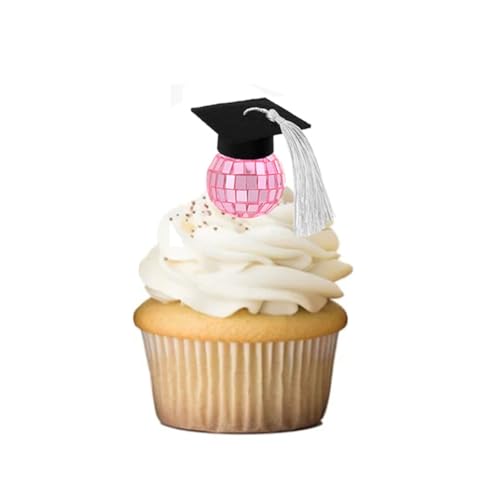 Wisafory 10 Stück Disco-kugel mit Abschlusskappe Mini Abschlussschokoladendekoration Cupcake Topper Disco Balls Kuchenaufsatz Tischdekoration für DJ Club Party Weihnachten Valentine Baum Hochzeit 5# Wisafory 10 Stück Disco-kugel mit Abschlusskappe Mini Abschlussschokoladendekoration Cupcake Topper Disco Balls Kuchenaufsatz Tischdekoration für DJ Club Party Weihnachten Valentine Baum Hochzeit 5# von Wisafory