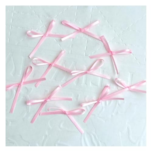 Wisafory 20 Stück Cupcake Topper Schleife Tortendeko Kuchendeko Bowknot Hochzeitstorte Deko Dessert Picker für Kinder Mädchen Hochzeit Party Valentinstag Geburtstagsdeko Rosa Schleife Klein von Wisafory