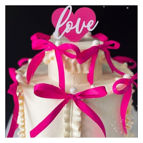 Wisafory 20 Stück Cupcake Topper Schleife Tortendeko Kuchendeko Bowknot Hochzeitstorte Deko Dessert Picker für Kinder Mädchen Hochzeit Party Valentinstag Geburtstagsdeko Rosarot Schleife Mittel Wisafory 20 Stück Cupcake Topper Schleife Tortendeko Kuchendeko Bowknot Hochzeitstorte Deko Dessert Picker für Kinder Mädchen Hochzeit Party Valentinstag Geburtstagsdeko Rosarot Schleife Mittel von Wisafory