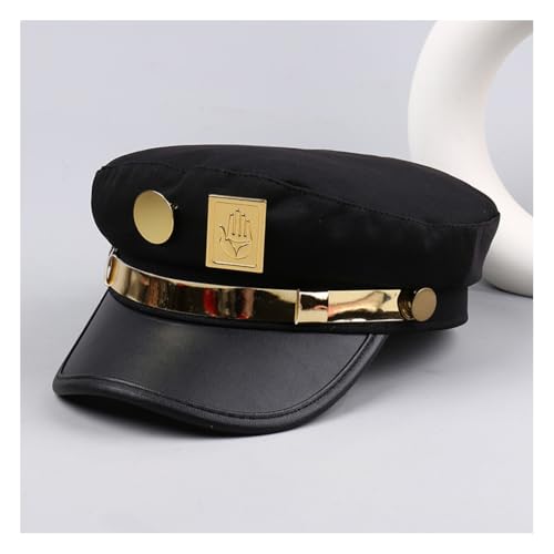 Wisafory Damenhut Leopardenmuster Newsboy-Mütze Schirmmütze Punk Kopfschmuck Seemannsmütze 80er Jahre Lederhut Rock Kostüm Zubehör Flache Kappe für Karneval, Cosplay, Tanzen, Mottoparty 3# Wisafory Damenhut Leopardenmuster Newsboy-Mütze Schirmmütze Punk Kopfschmuck Seemannsmütze 80er Jahre Lederhut Rock Kostüm Zubehör Flache Kappe für Karneval, Cosplay, Tanzen, Mottoparty 3# von Wisafory