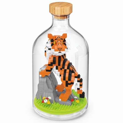 WiseHawk Bausatz mit Miniaturblöcken zum BAU von Insekten und kleinen Tieren. Inklusive Methacrylat-Flasche zum Schutz der Konstruktion. Tiger WiseHawk Bausatz mit Miniaturblöcken zum BAU von Insekten und kleinen Tieren. Inklusive Methacrylat-Flasche zum Schutz der Konstruktion. Tiger von WiseHawk